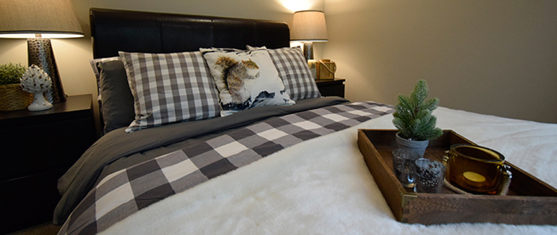 Buffalo Check Bedroom Make-Over – Using Mostly IKEA